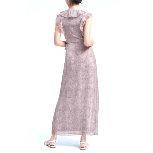 Banana Republic, Boho tan coloured maxi dress - Picture 14 of 15